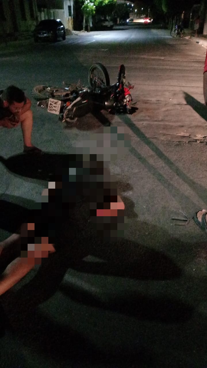 MOTOCICLISTA FICA FERIDO EM ACIDENTE DE TRÂNSITO NA CIDADE DE CRATEÚS – Blog Tony Sales