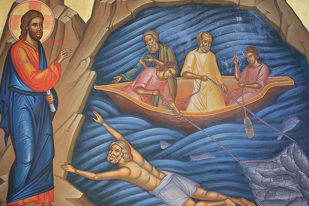 Milagre de Jesus da multiplicação de peixes tem e...