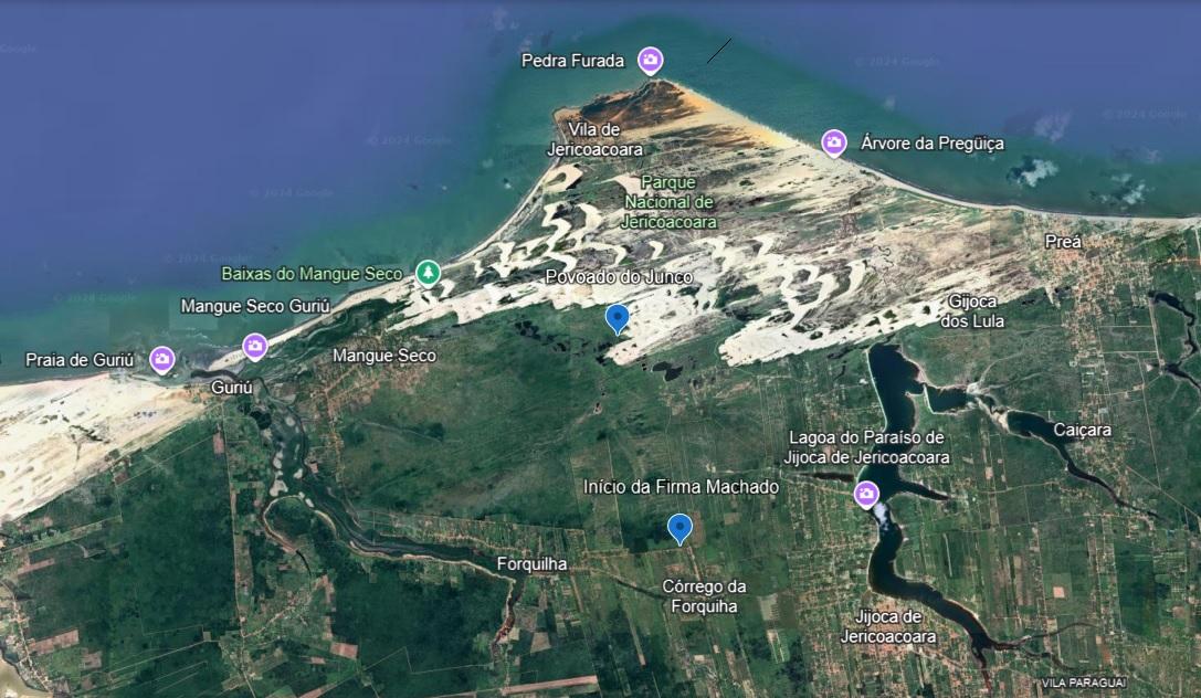 Povoado-fantasma no entorno de Jericoacoara pode ser usado para explicar confusão por terras de Vila - Ceará