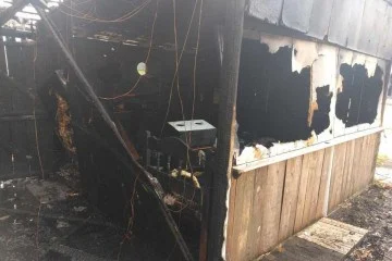 Testemunhas falam do incêndio em casa de homem-bomba