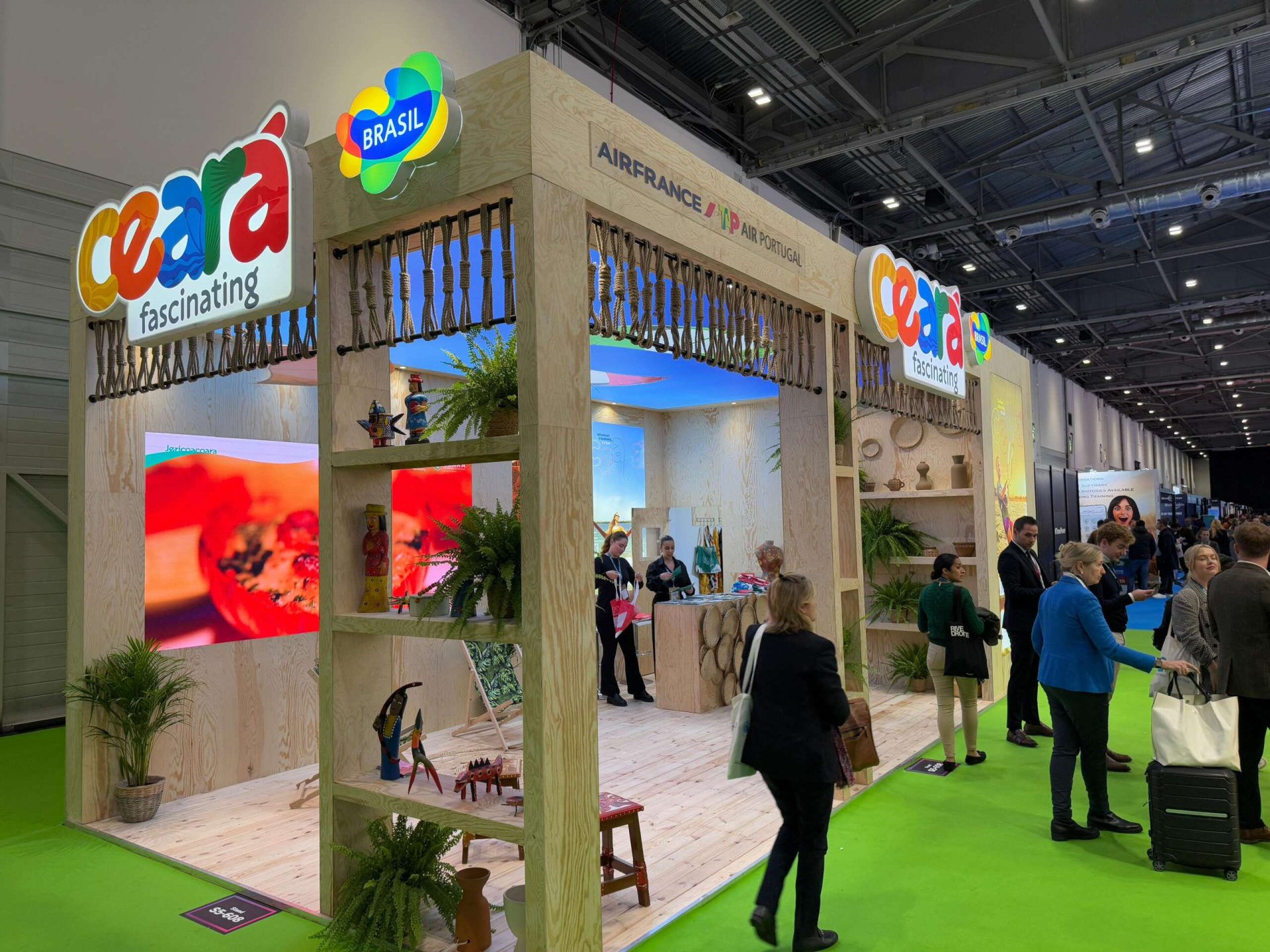 Ceará é o único destino turístico brasileiro com estande próprio na feira WTM Londres, umas das principais feiras do mundo