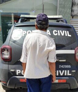 Idoso acusado de matar mulher a facadas é preso pela Polícia Civil em Quixadá