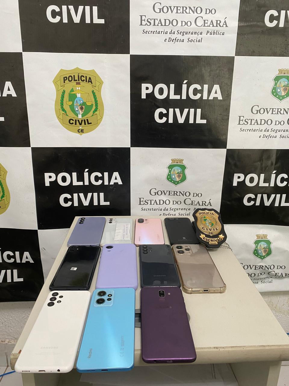 Crateús:Polícia Civil recuperou nos últimos dias, 11 celulares que haviam sido roubados, furtados e extraviados – Blog Tony Sales