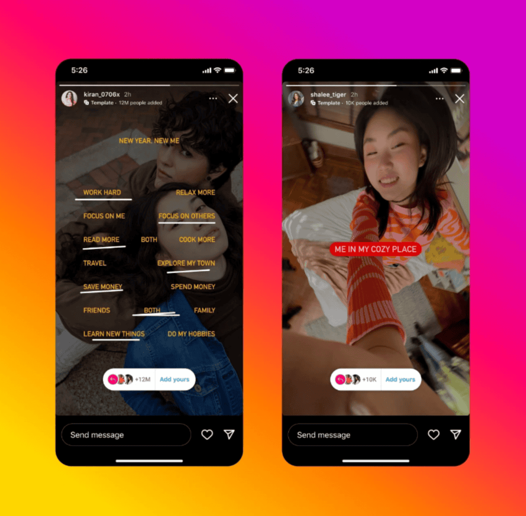 Instagram lança nova colagem de fotos nos Stories