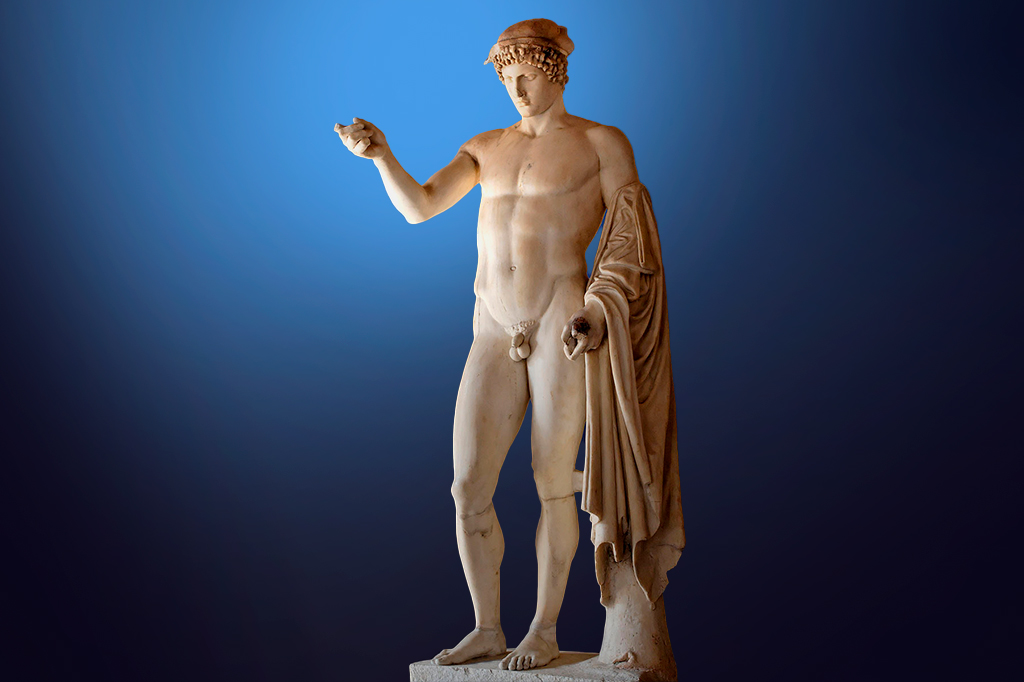 Obra na rede de gás de Atenas esbarra em estátua...