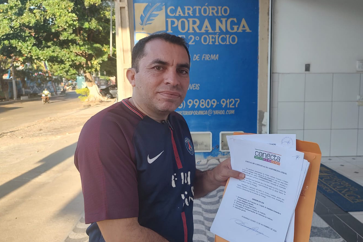 ONG Instituto Conecta celebra reconhecimento Jurídico no Cartório