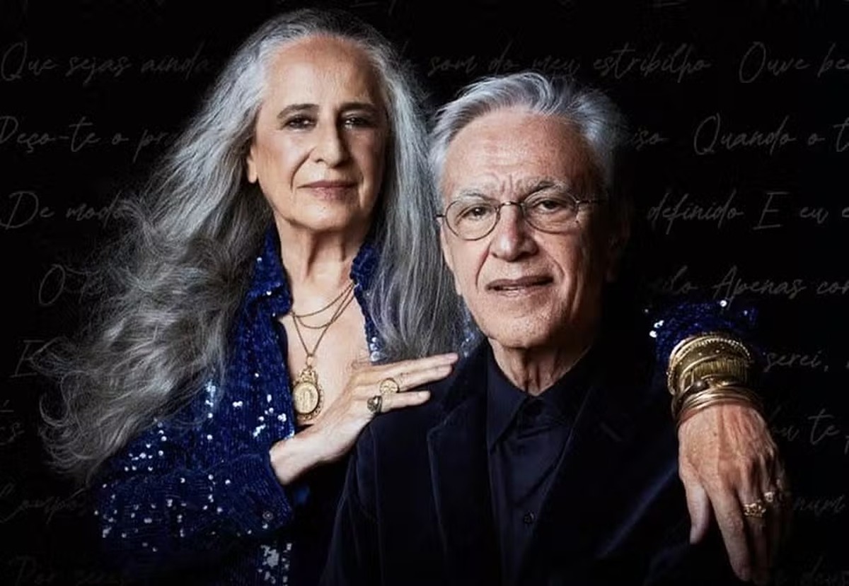 Caetano e Bethânia desembarcam em SP para primeira apresentação de turnê em que celebram carreira | São Paulo