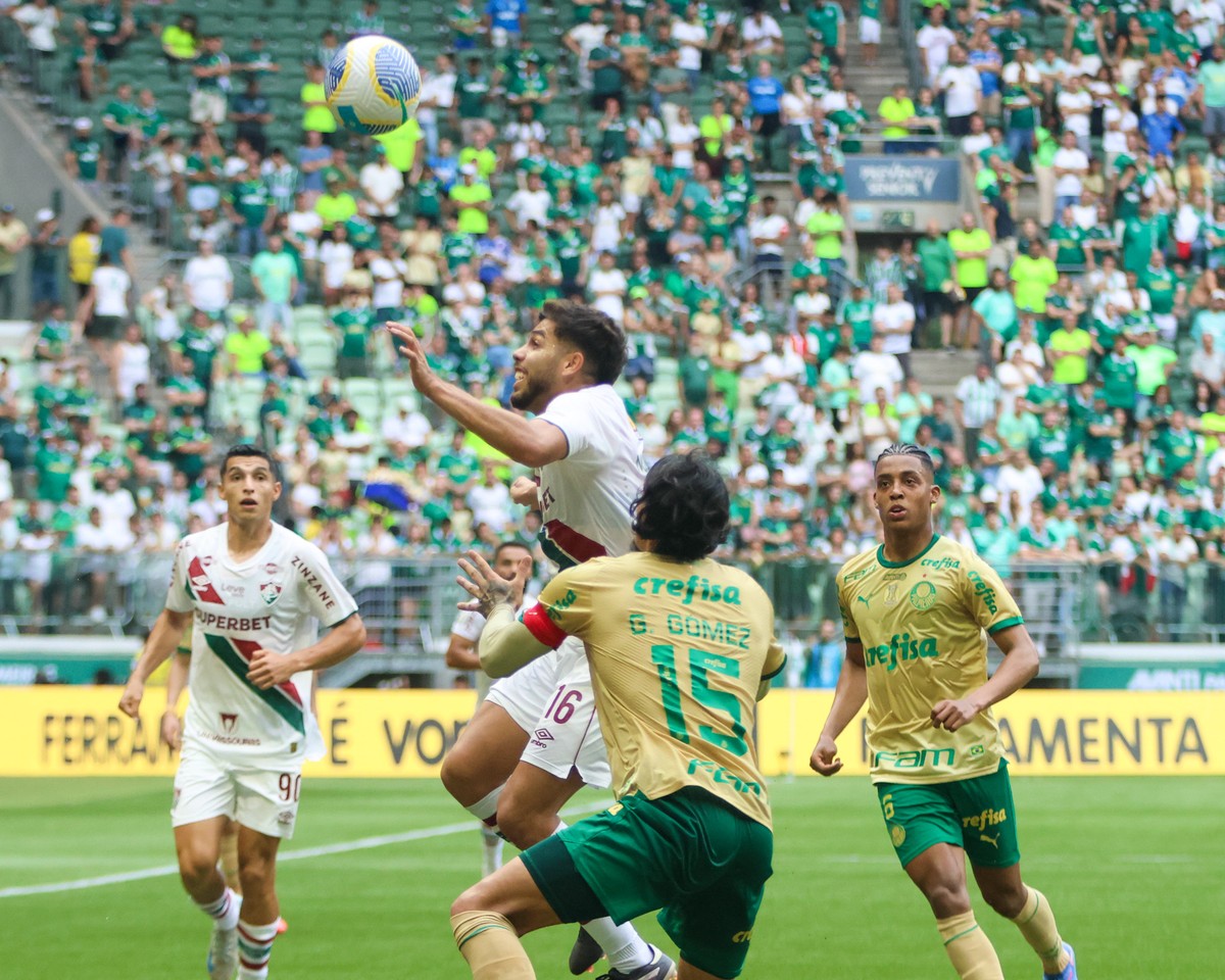 Palmeiras perde do Fluminense e fica com o vice do Brasileirão | Esporte