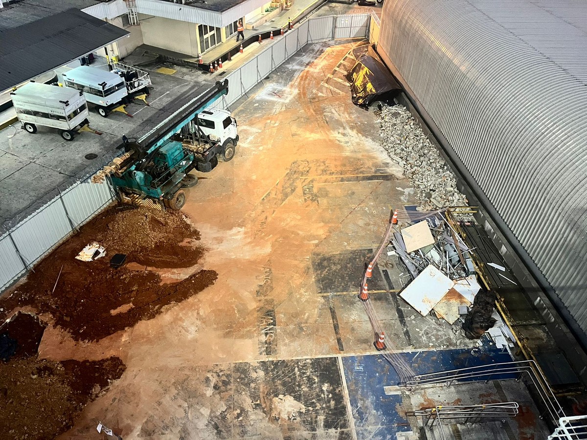 Aeroporto de Congonhas inicia obras para dobrar espaço do terminal em São Paulo | São Paulo