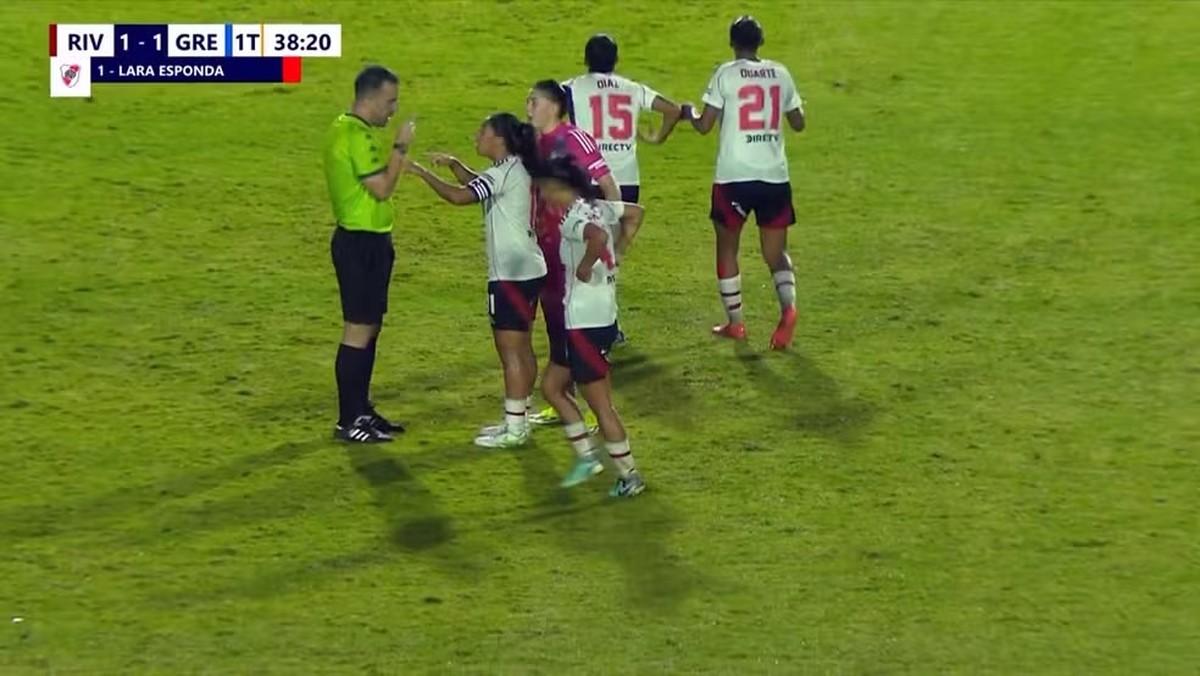 Jogadoras do River Plate têm prisão preventiva mantida em caso de injúria racial em jogo contra o Grêmio | Esporte