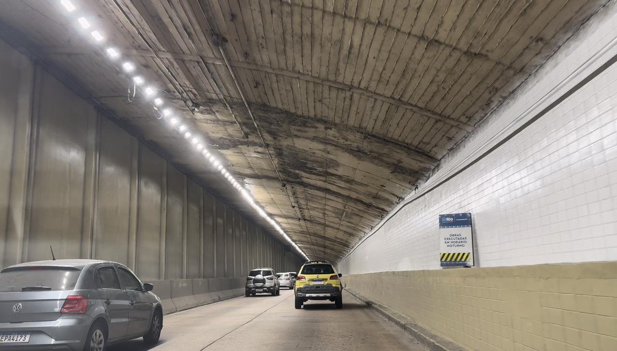 Túnel Santa Bárbara será reaberto totalmente ao tráfego nesta quarta-feira | Rio de Janeiro