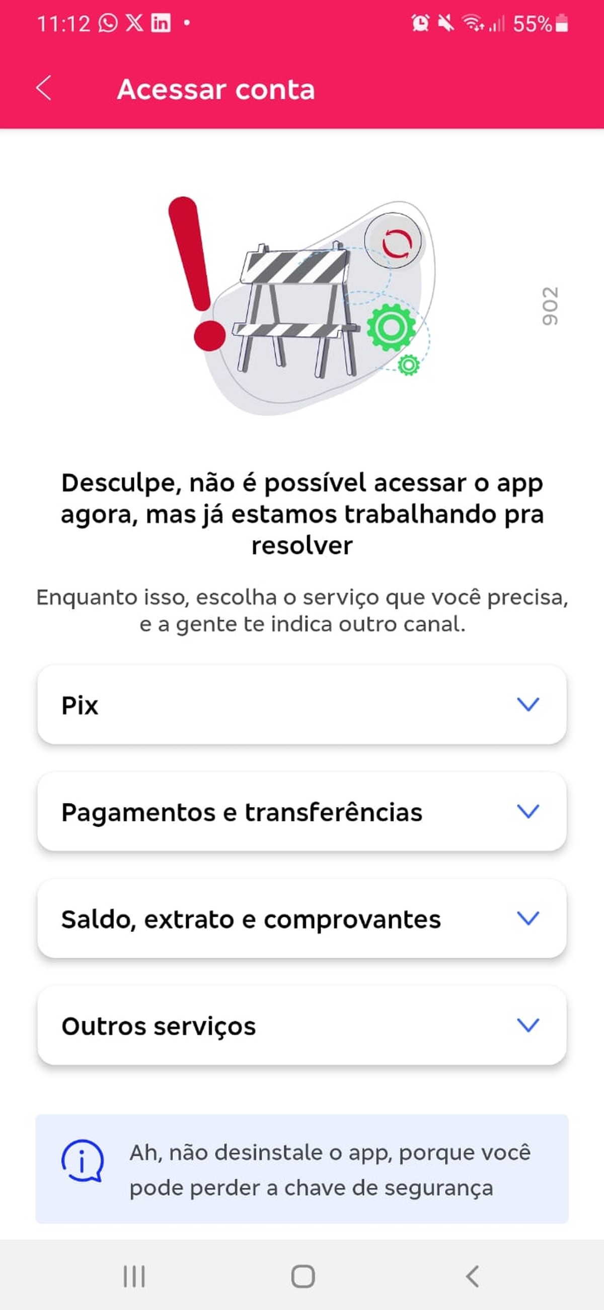 Clientes reclamam nas redes sociais de queda de aplicativo do Bradesco no dia de receber o salário | Tecnologia
