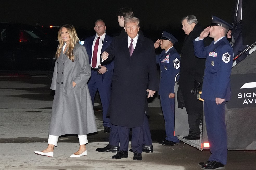 Trump chega em Washington para eventos e posse na segunda-feira | Mundo