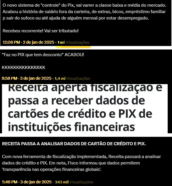 Fake news sobre o pix e o peso dos influenciadores no debate público