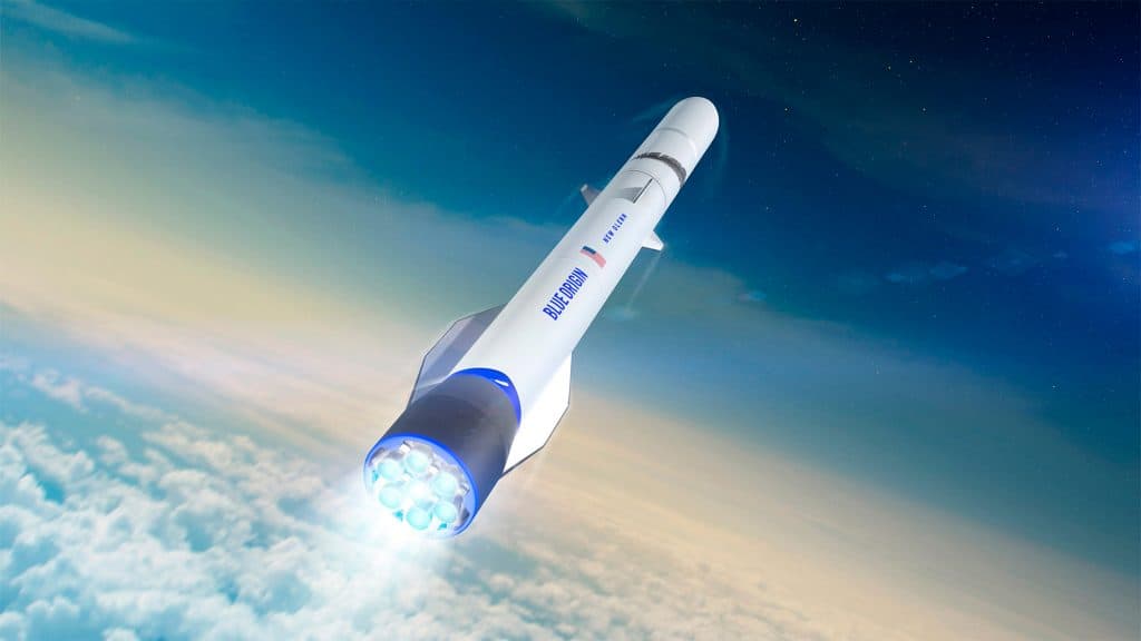 Maior foguete já construído pela Blue Origin será lançado