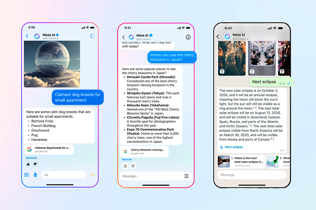 Meta AI vai usar histórico do Facebook e do Insta...