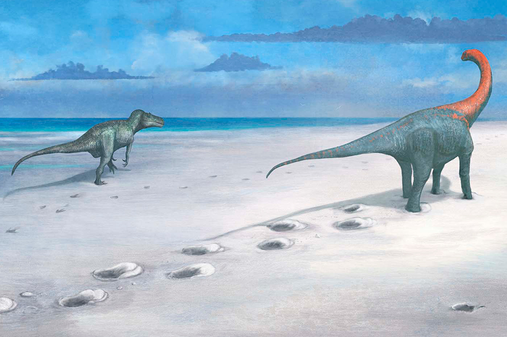 O que é a “estrada dos dinossauros” de 166 milhões de anos, descoberta na Inglaterra