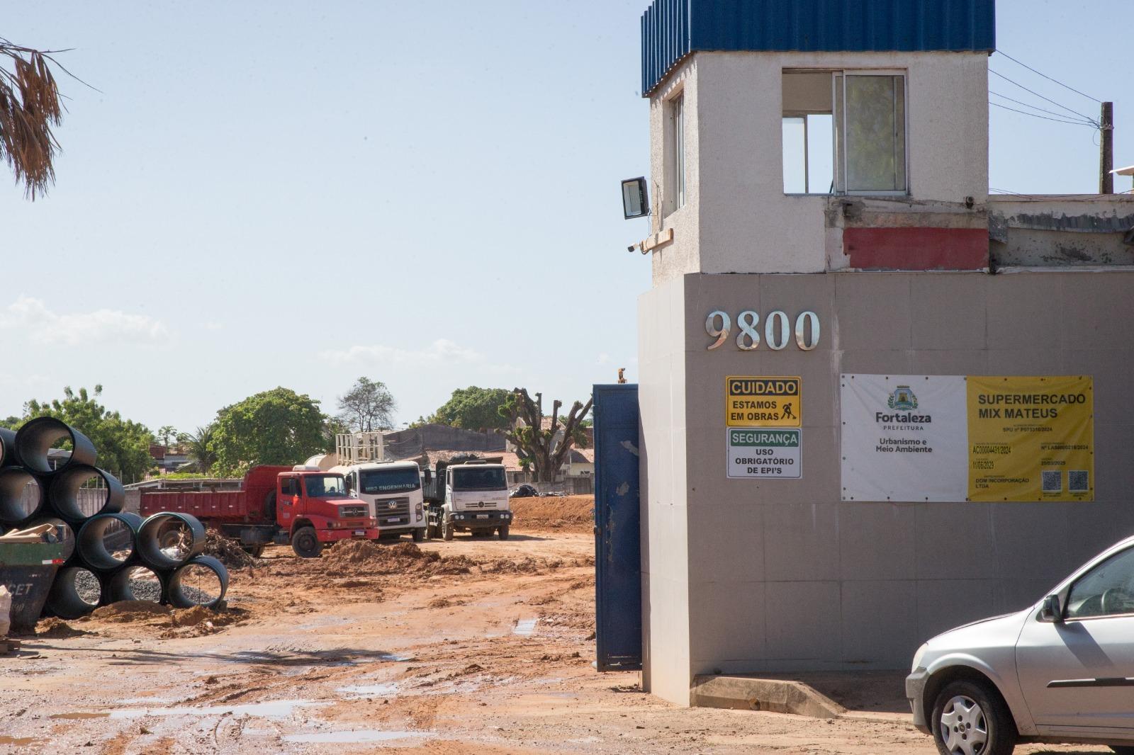 Obras de shopping com lojas do Grupo Mateus na avenida Sargento Hermínio são iniciadas - Negócios