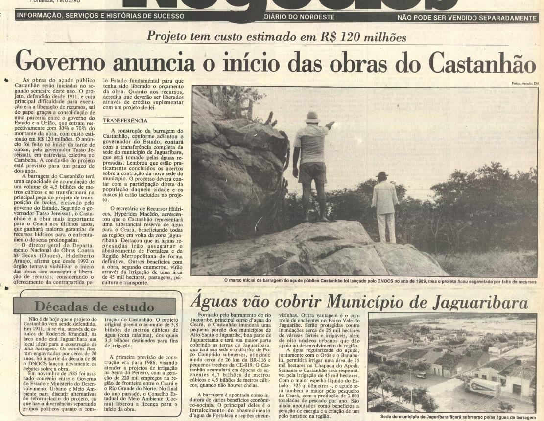 Castanhão 30 anos: moradores da ‘cidade que açude inundou’ no Ceará sobrevivem entre a saudade e o desapego - Ceará
