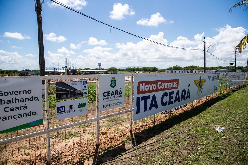 Como está o ITA Ceará 1 ano após o lançamento da pedra fundamental do campus Fortaleza - Ceará