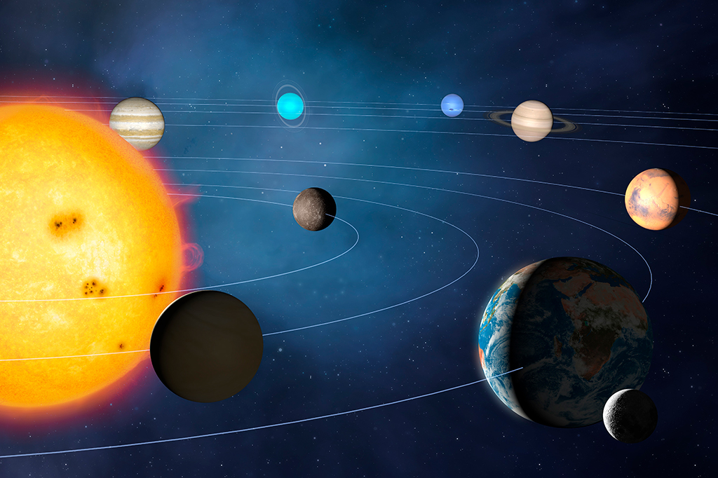 Desfile raro de planetas ocorre nesta sexta-feira...