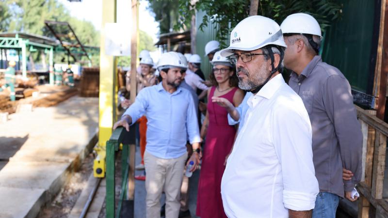 Elmano visita obras do Complexo Cultural Yolanda e Edson Queiroz - Ceará