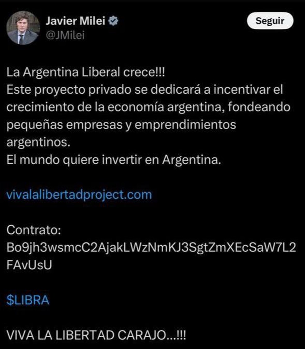 Justiça argentina vai investigar envolvimento de Milei em escândalo de criptomoedas | Mundo