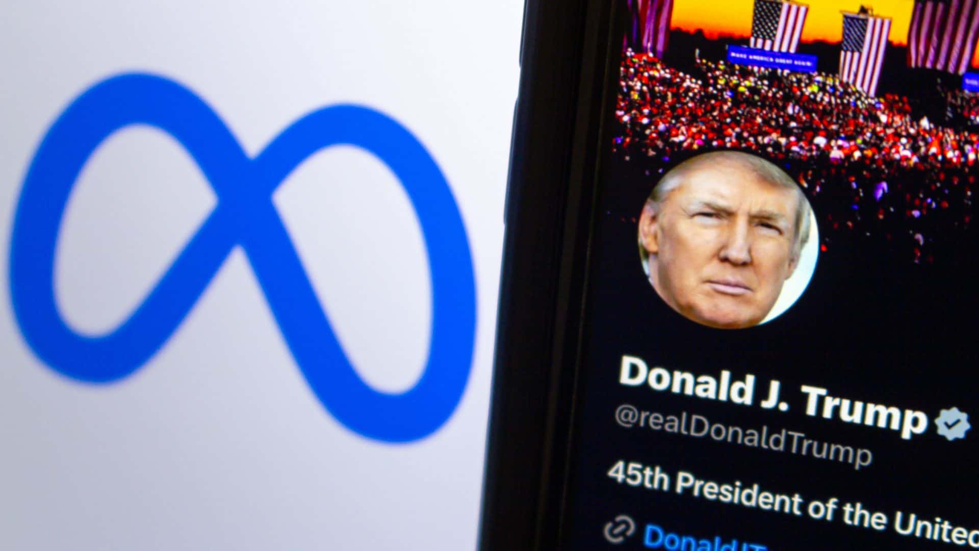 Meta vai recorrer a Trump caso UE a puna novamente; entenda