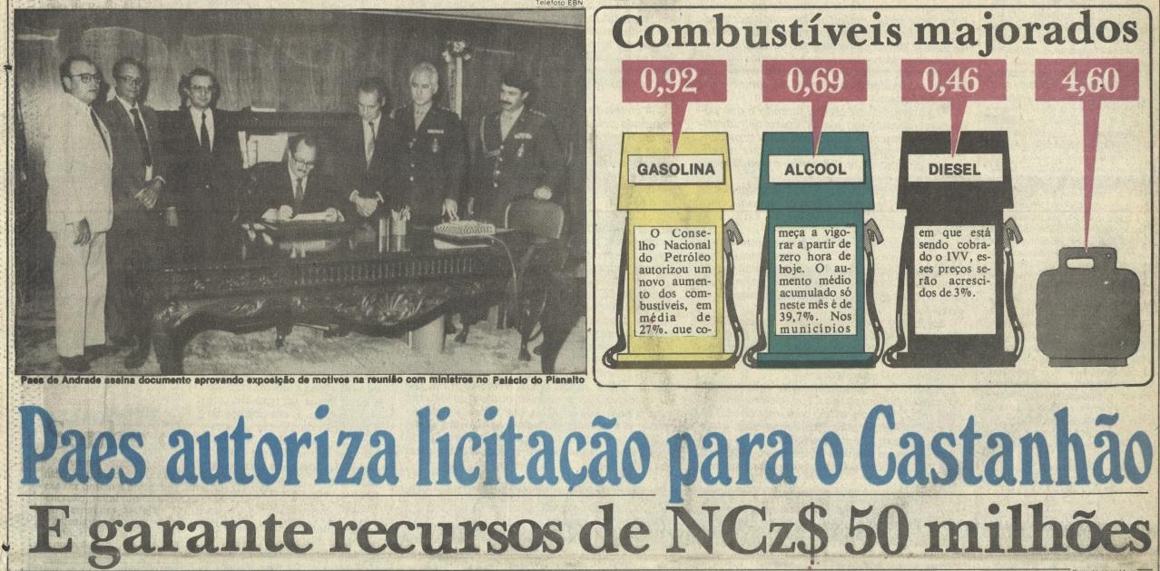 Quem foi o cearense que presidiu o Brasil por 43 dias e autorizou a construção do Açude Castanhão - Ceará