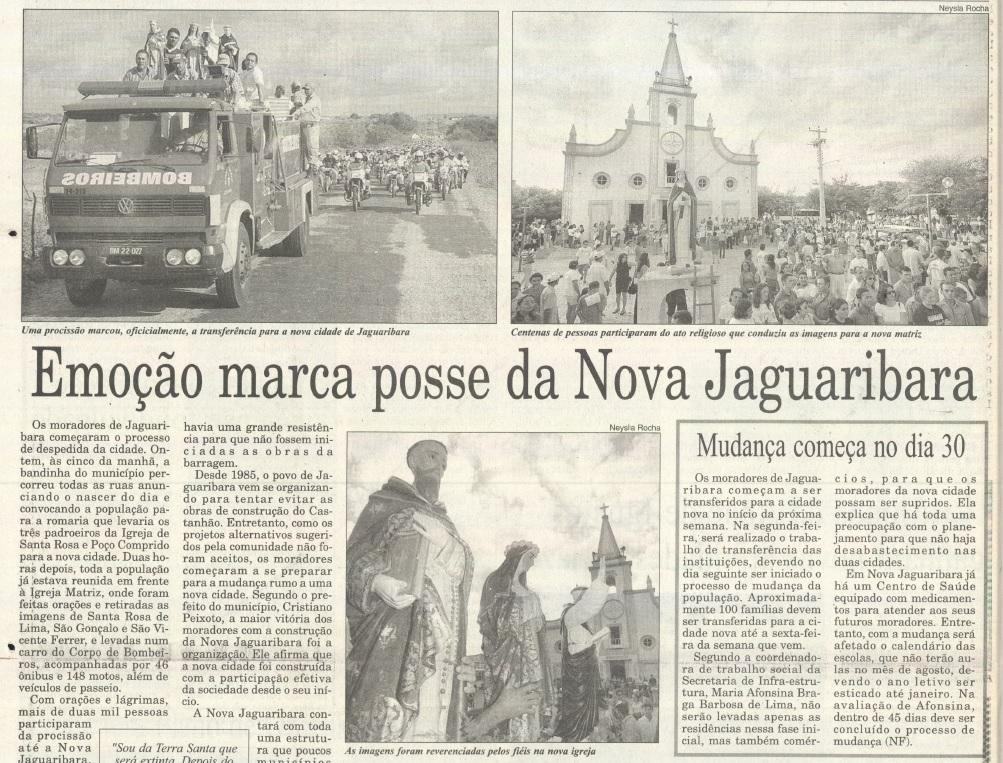 Última moradora a sair da cidade submersa pelo Açude Castanhão relembra resistência na mudança - Ceará
