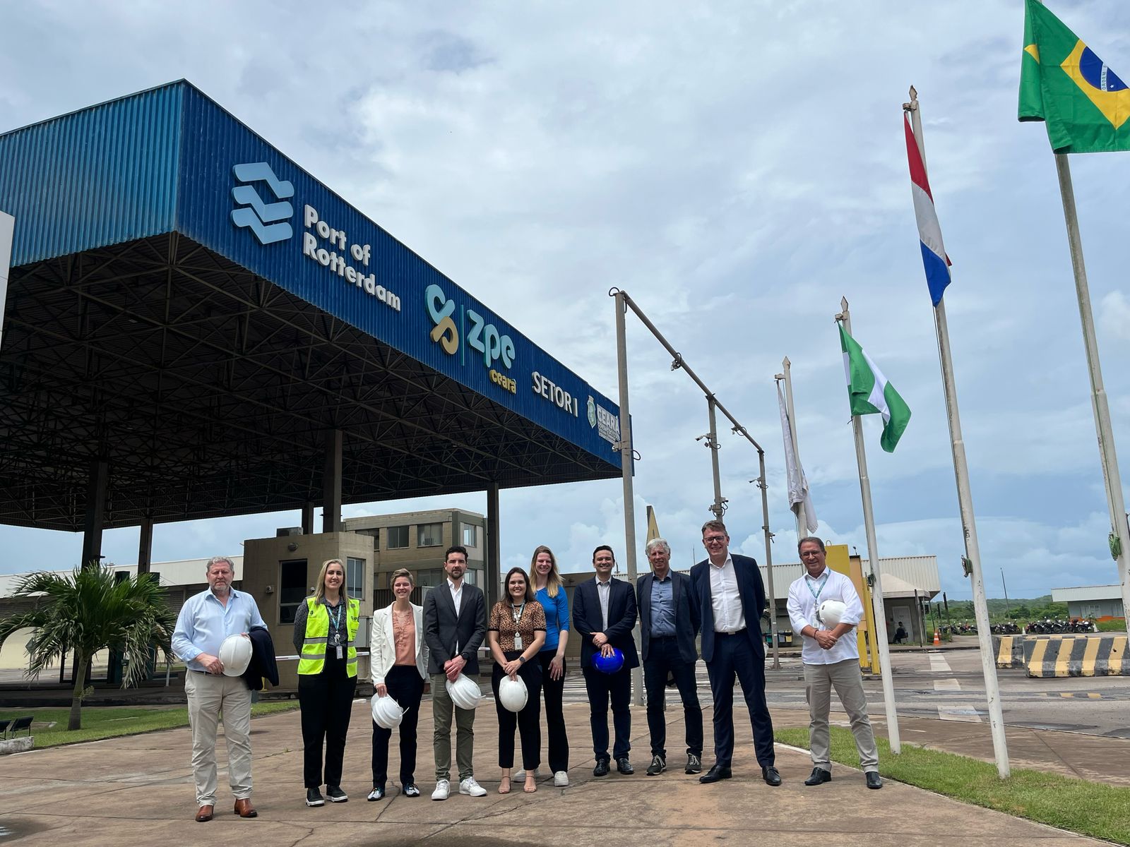 Comitiva dos Países Baixos visita Ceará em busca de novas parcerias no setor energético
