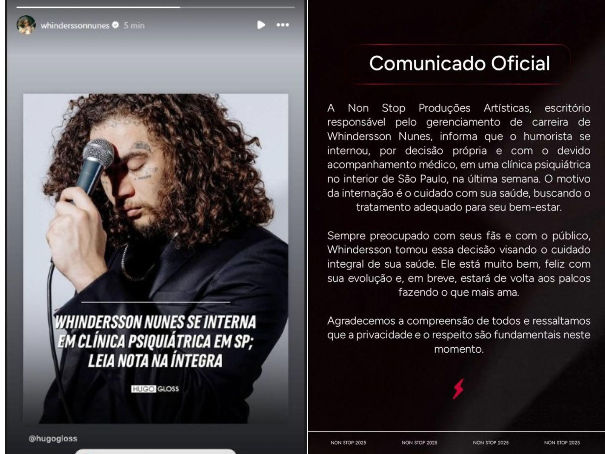 Whindersson Nunes é internado em clínica psiquiátrica no interior de São Paulo: ‘Decisão própria’ - Zoeira