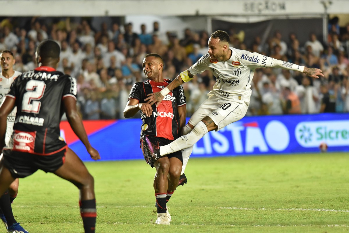 Na reestreia de Neymar, Santos não passa de um empate por 1 a 1 com o Botafogo de Ribeirão Preto | Esporte