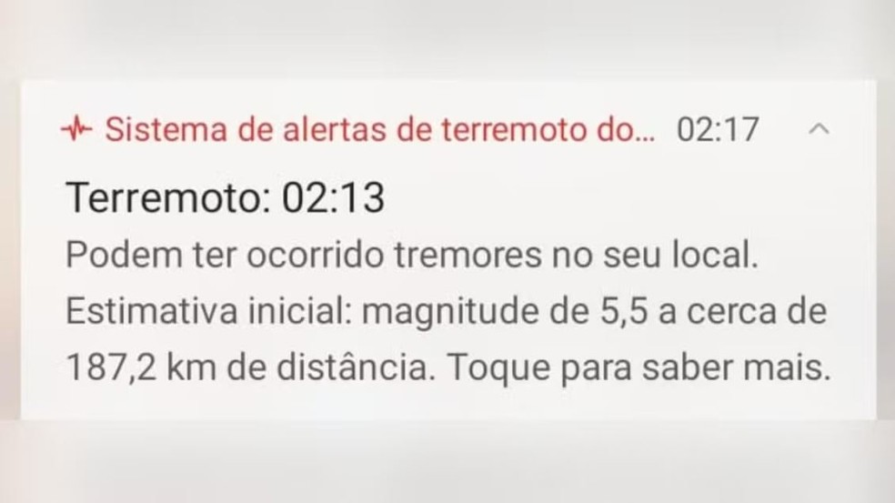 Google desliga alerta de terremotos no Brasil após aviso falso | Empresas