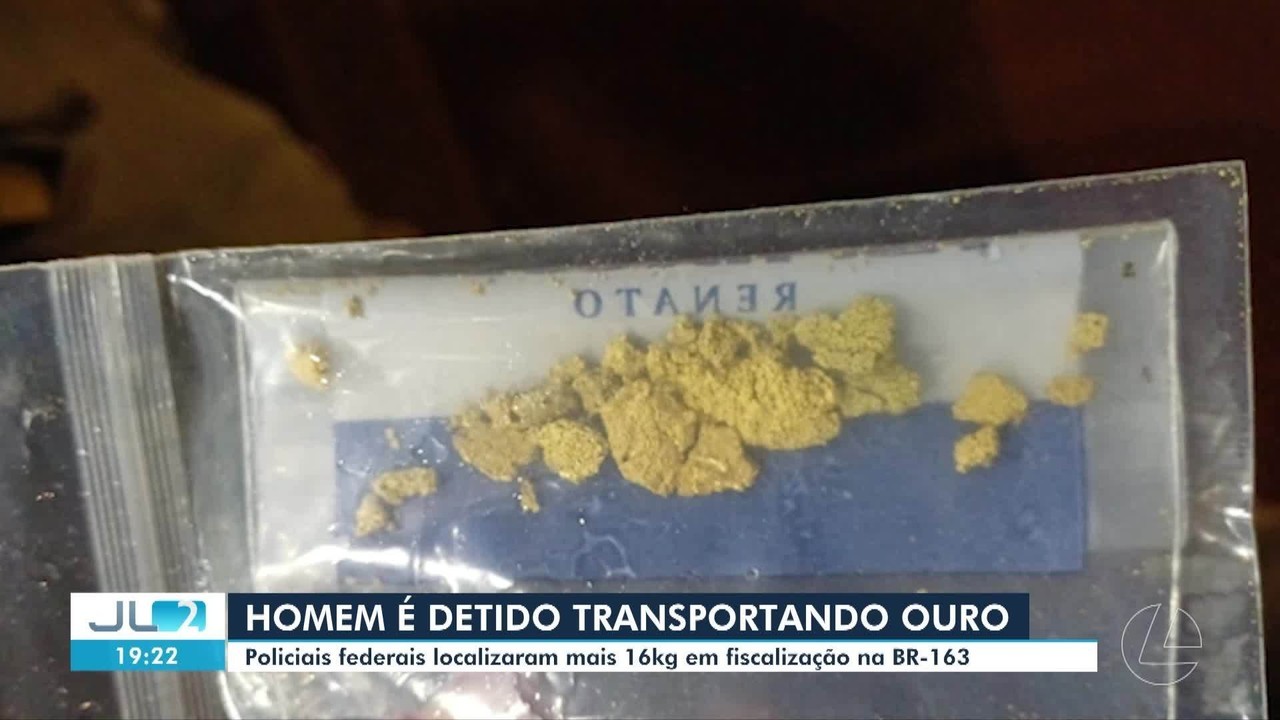 16 kg de Ouro Apreendidos: Homem é Preso na BR-163 em Itaituba, Pará