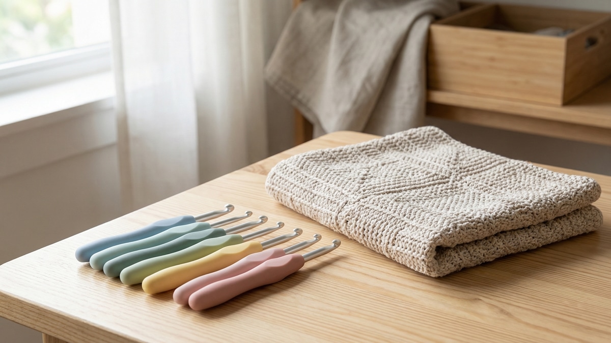 5 Agulhas Ergonômicas para Crochê: Alivie a Dor no Pulso e Trabalhe com Confort