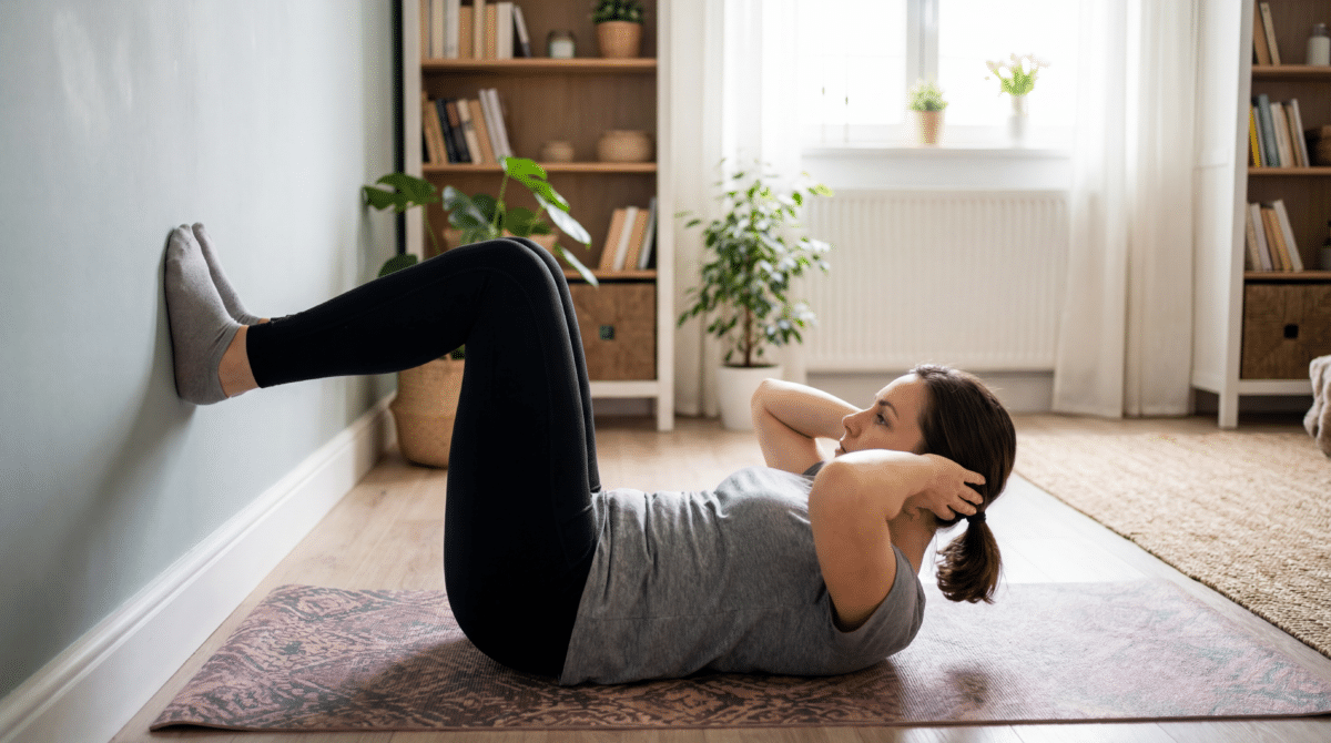 5 Dicas para Perder Barriga em Casa com o Exercício de Abdômen na Parede