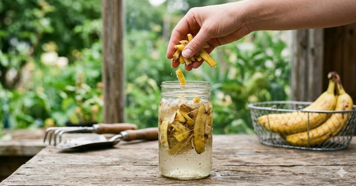 5 Fatos Surpreendentes: Por que a Água de Ouro feita com Casca de Banana é um Fertilizante Mágico!