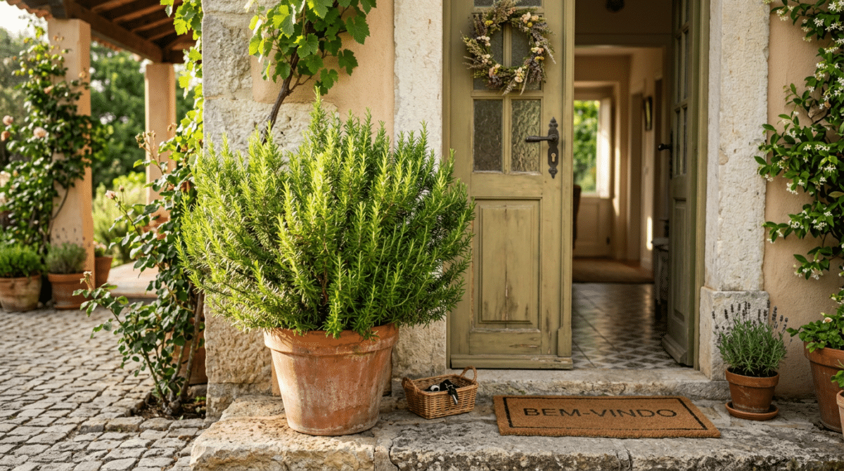 5 Razões Para Colocar Alecrim na Entrada da Casa e Como Mantê-lo Viver
