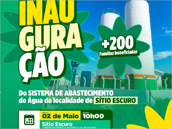 Água Potável para Todos: Inauguração do Sistema de Abastecimento em Crateús