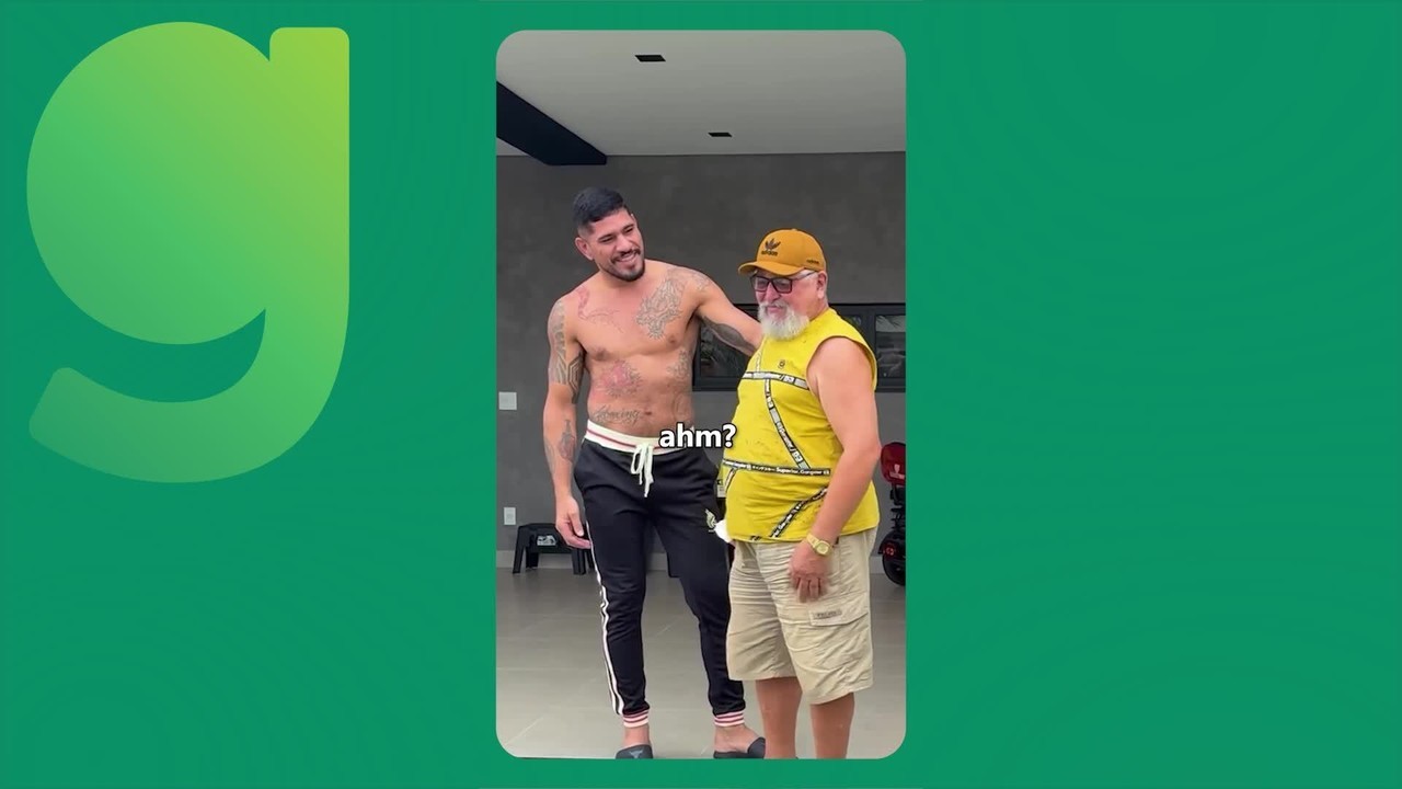 Alex Poatan presenteia pai com carro inusitado e o leva às lágrimas; assista
