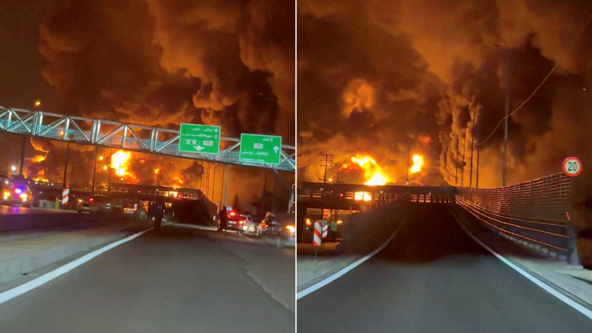 Ataque no Irã: Israel Dispara Contra Depósitos de Combustível e Causa Incêndios Devastadores