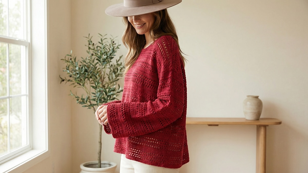 Blusas de Crochê: O Segredo para Multiplicar Seus Looks com Estilo e Confort