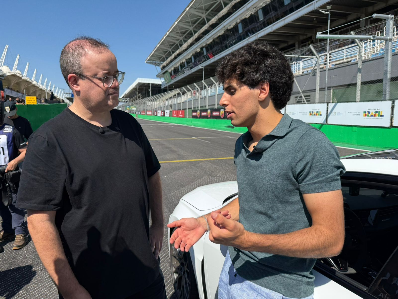 Bortoleto leva Everaldo Marques em volta rápida em Interlagos a 200 km/h: Sensação extrema!