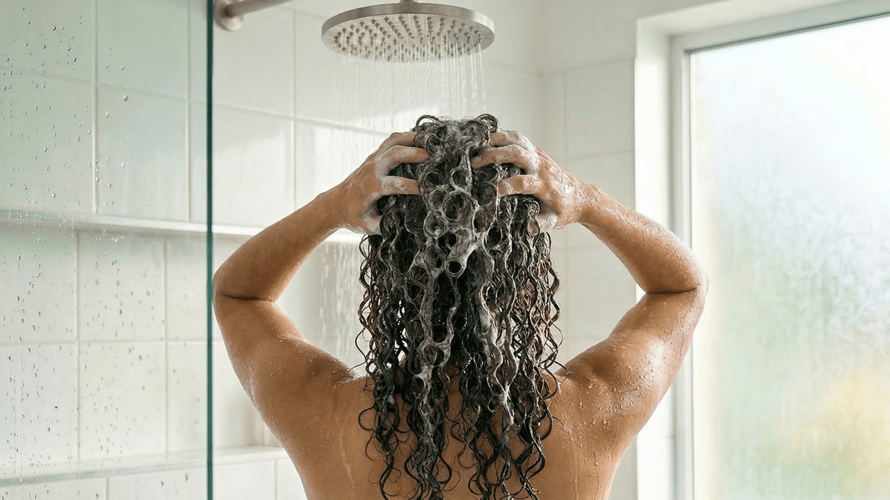 Cabelos Cacheados no Verão: Aprenda a Lavá-los sem Ressecamento