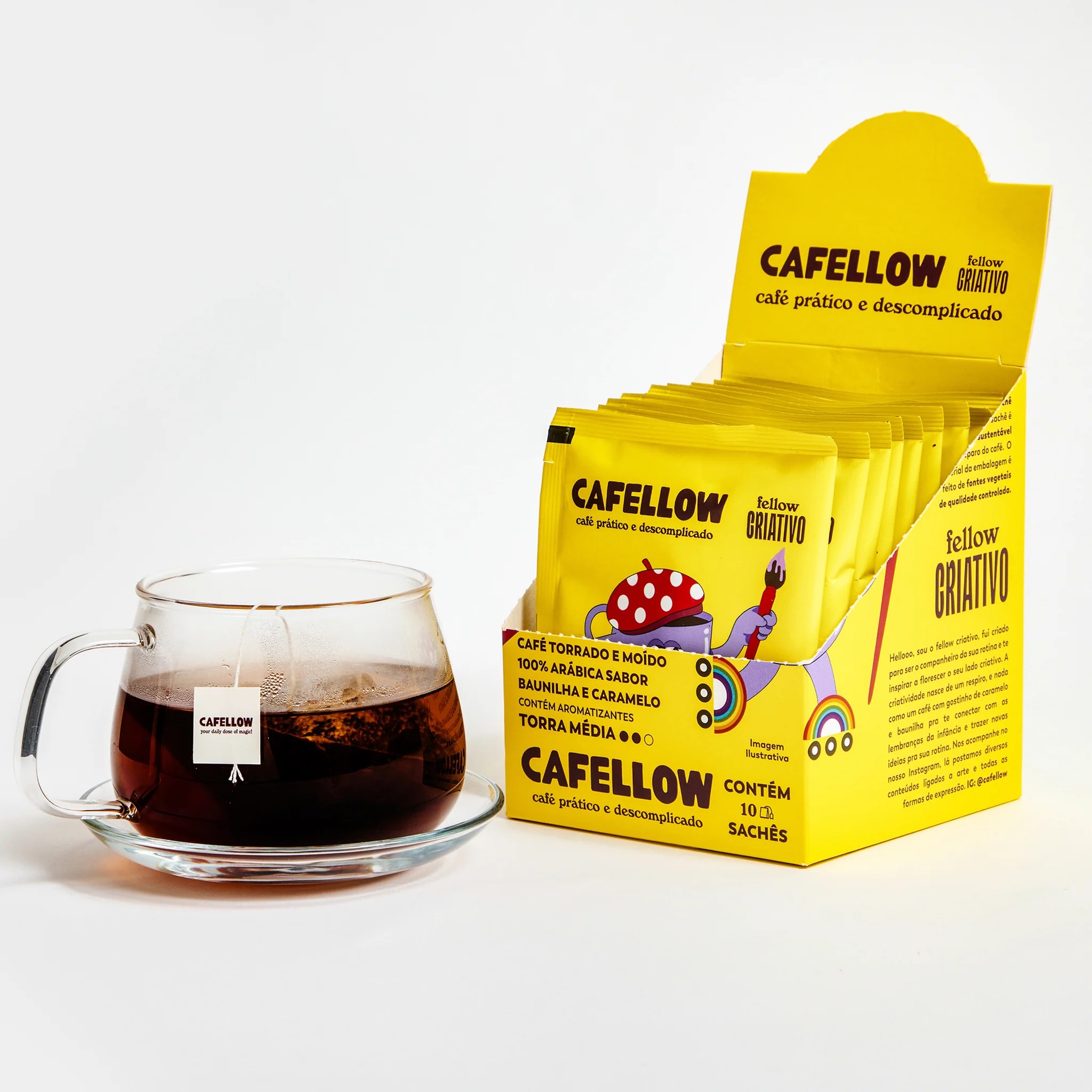 Café em Sachê: Marca Relança Produto sem Extrato de Cogumelo após Proibição da Anvisa