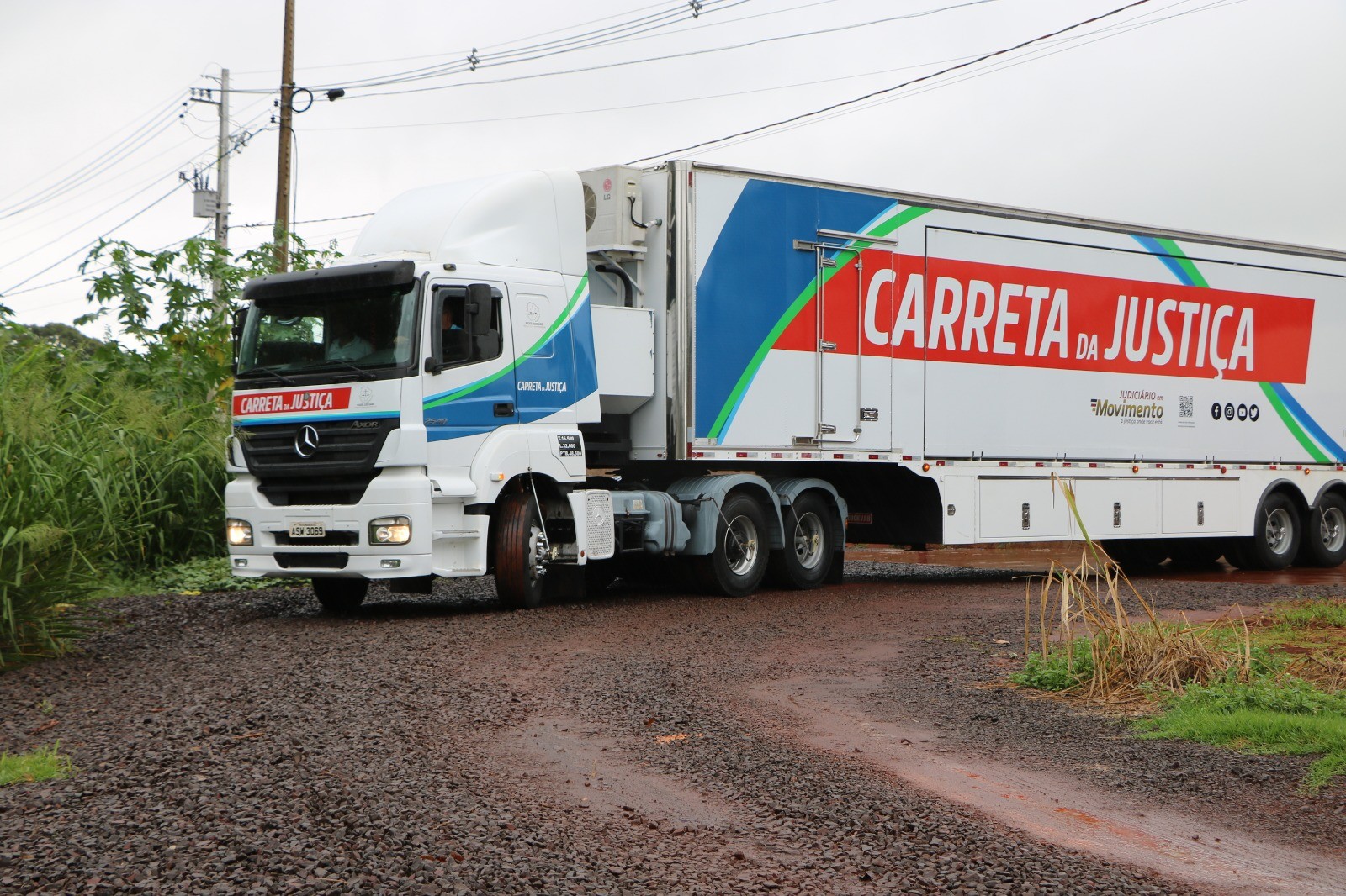 Carreta da Justiça define calendário de atendimentos em 24 municípios de MS para 2026; con