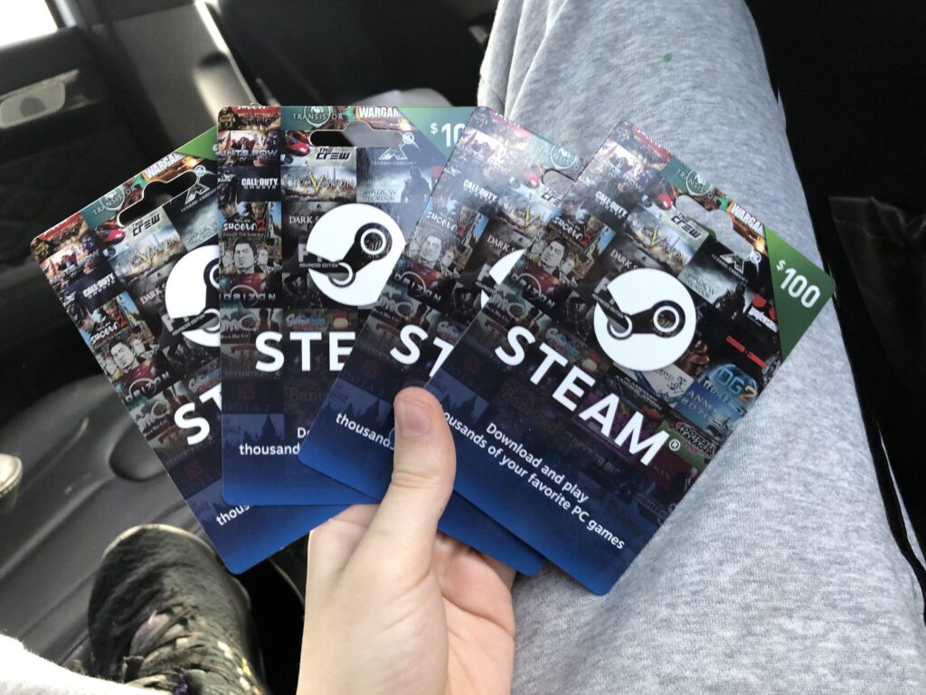Cartões- Presente Steam: a Fim de um Modelo com Prejuízo para os Jogadores