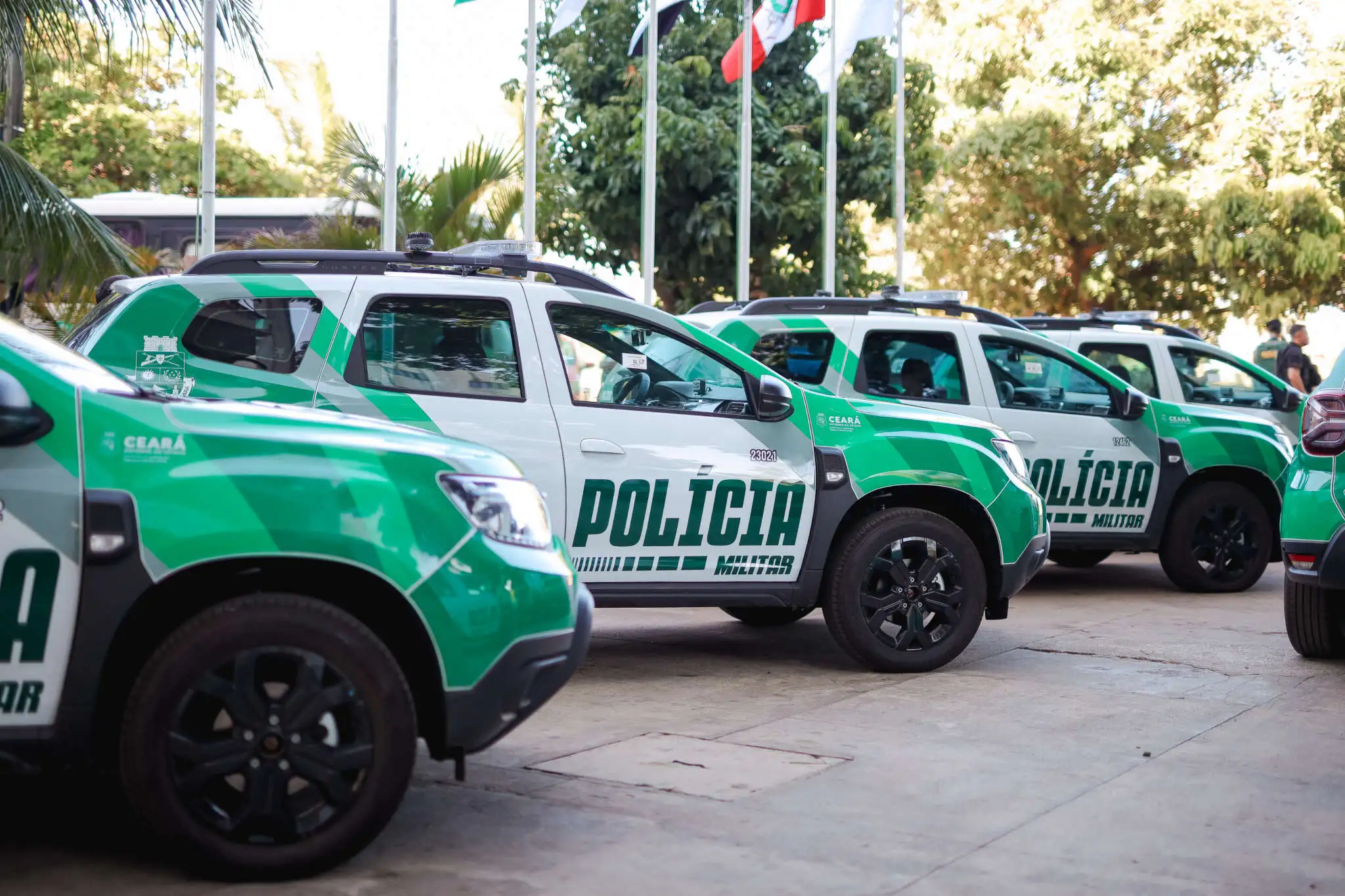 Ceará Recebe Reforço na Segurança: Entrega de 49 Novas Viaturas para a Polícia Militar