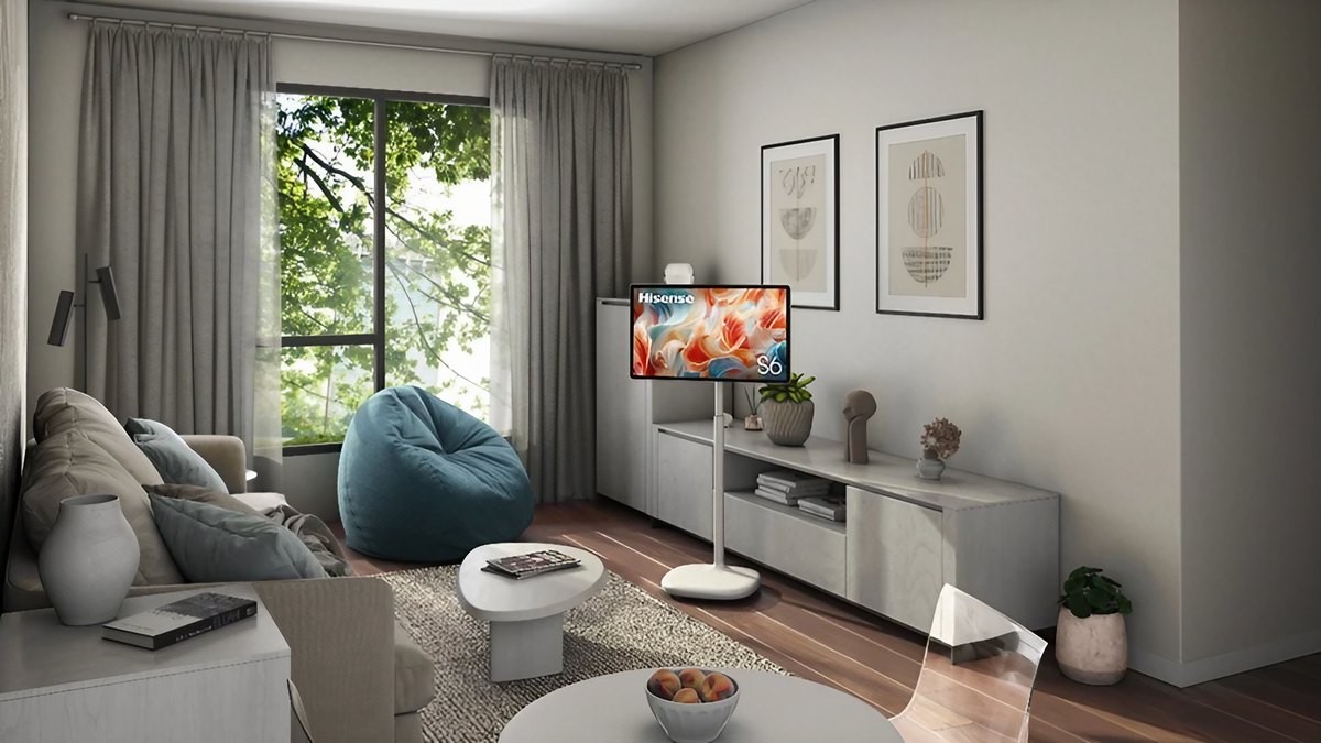 CES 2026: Hisense lança tela móvel 4K que te acompanha pela casa